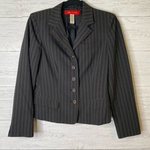 🌈 Anne Klein pinstripe blazer